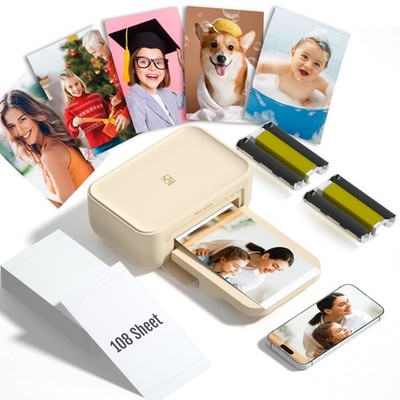 Printer Photo 4x6 Bluetooth Instant Dye Sublimation HPRT CP4100 Portable Picture