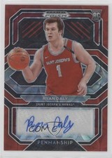 2021-22 Prizm Draft Picks College Penmanship Choice Red 10/88 Ryan Daly Auto 3hd