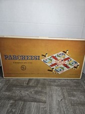 Vintage 1964 Parcheesi Board Game Gold Seal E...