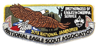 National Jamboree 2013 National Eagle Scout Association NESA Pocket Flap  BSA