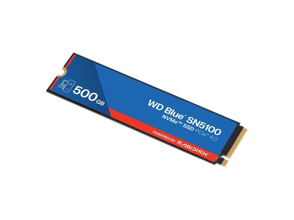 WD Blue SN5100 500GB NVMe SSD, PCIe Gen 4.0, up to 6,600 MB/s read speeds - Image 4 of 4