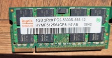 Notebook-Ram hynix 1 GB 2Rx8 PC2-5300S-555-12