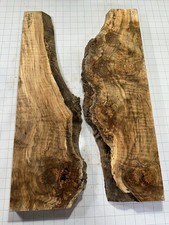 R37 Spalted Maple Burl Live Edge, Birds Eye , 24x15x1 DIY Epoxy River Table 8 mc