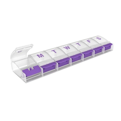 Pill Organizer Weekly (7-Day), Medicine Planner, Vitamin Case/Box, 2X-Large P...
