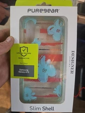 PureGear Samsung Galaxy A13 Slim Shell Floral Designer Series Phone Case