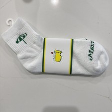 2026 Masters White Del Campo Socks with Masters Logo and Umbrella
