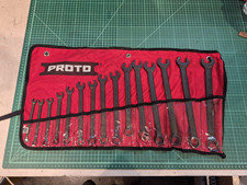 PROTO J1200F-MBASD Combo Wrench St,Steel,Blk ...