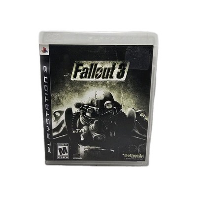 Fallout 3 PS3 PlayStation 3 - Complete CIB With Manual Tested Working