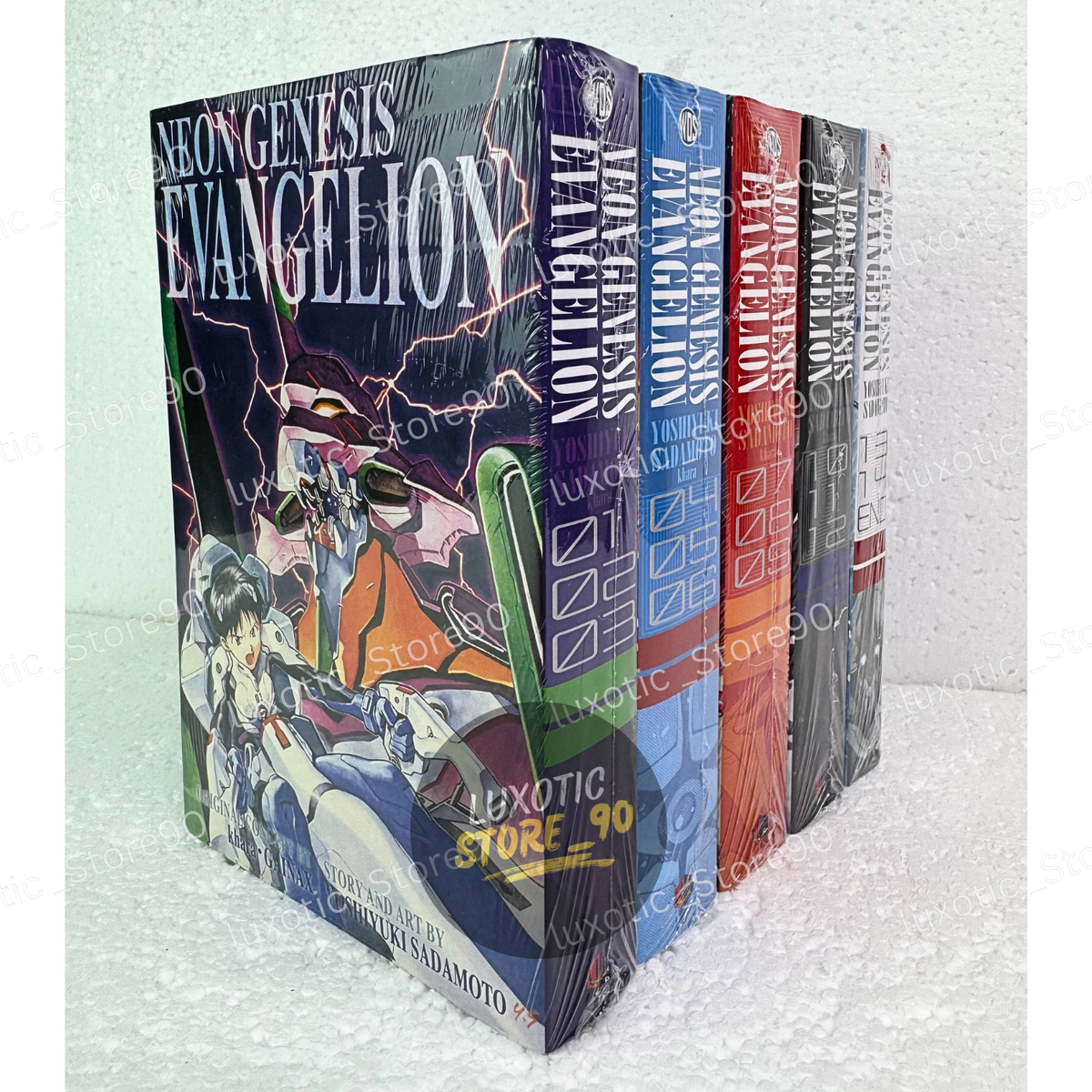 Neon Genesis Evangelion Manga Vol 1-5 (3-in-1 Edition) Full Set