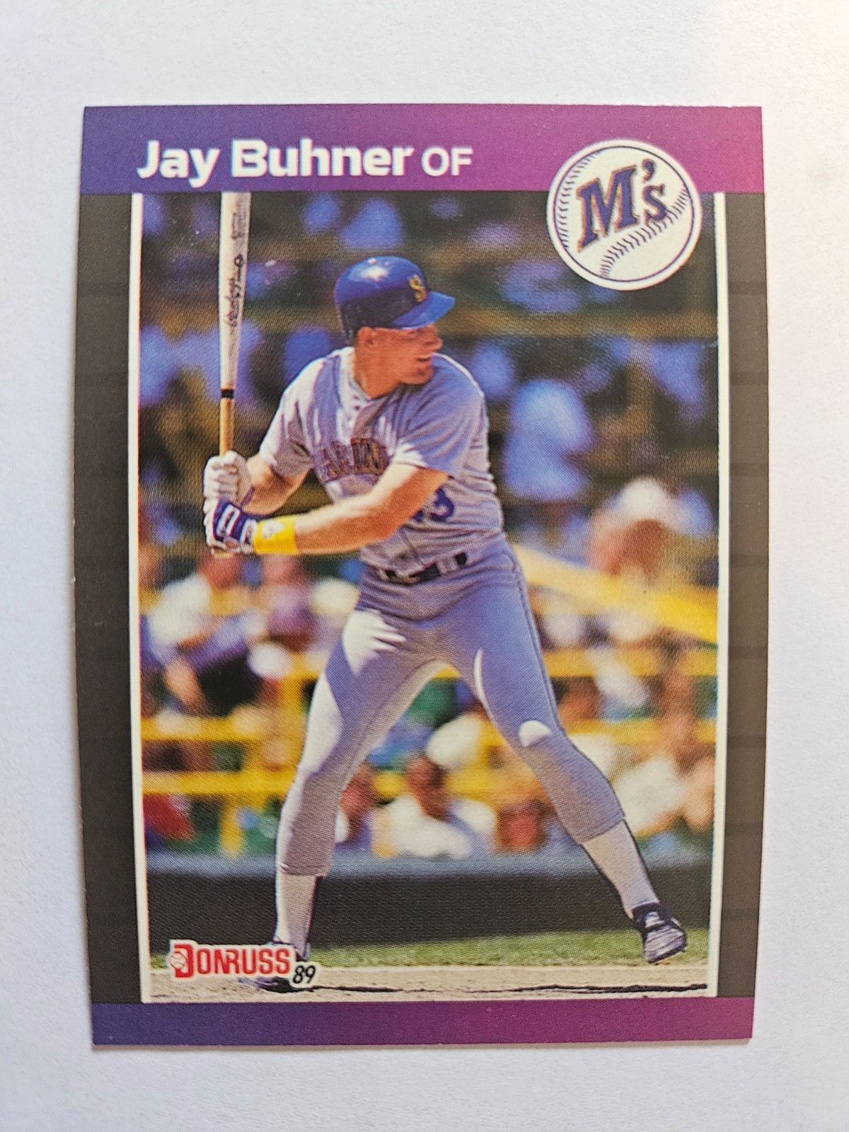 1989 DONRUSS JAY BUHNER #581 NM