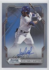 2019 Bowman Sterling Prospect Auto Julio Pablo Martinez #BSPA-JPM Auto 1k5