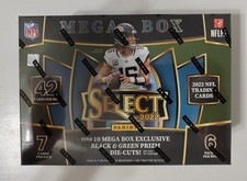 2022 & 2023 Panini Select NFL Football Mega Box Lot Of 2 New Factory Sealed 