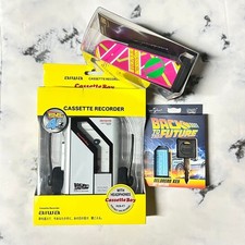 AIWA PCR-F7 Cassette Player Back To The Future Mobile Stand DeLorean Key Set