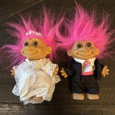 Treasure Troll Doll Set Bride And Groom