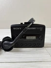 Sony Walkman Cassette Player WM-FX28 Portable Alarm FM/AM Parts or Repair