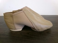Pre-Owned Jazz Shoes Dancing Fair Adult 6M Slip On Leather Split Sole