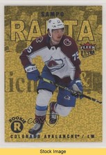 2021 Fleer Ultra Rookies Gold Speckled Rainbow Foil Sampo Ranta #213 READ 0il7