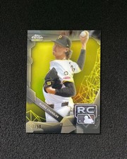 2026 Topps Chrome Black Rookie Design Variations Gold Bubba Chandler 31/50 QI95