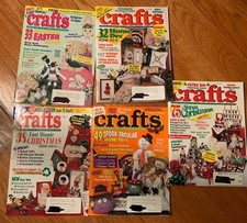 Lot of 5 Crafts N Things Magazines 1992-94