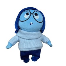 Inside Out 2 Sadness Disney Pixar Sadness 10  Plush Stuffed Toy Inside Out 2