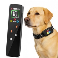 Dog Shock Collar with Remote - IPX7 Waterproof, 3 Modes Beep, Vibration, Sho...