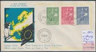 LS90579 Belgium 1953 cv 115 EUR youth & child welfare care FDC used