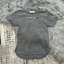 ASWELL Girls Heather Gray "A Little Street A Lot If Heart" 6T USA Made