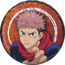 Jujutsu Kaisen Yuji Itadori Can Badge 01 Used Japan