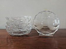 Nachtmann | 6 Dessertschalen | Serie Wega | Bleikristall 24%