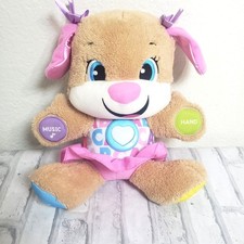 Fisher-Price Laugh Learn Smart Stages Sis musical plush Puppy Toy.