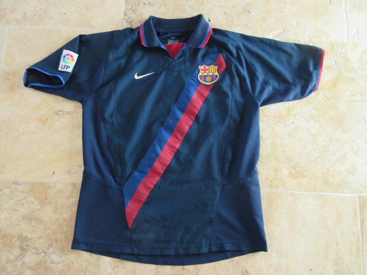 Maillot Extérieur FC Barcelone 2008-2009 - #6 Bouscat - Nike - Taille L
