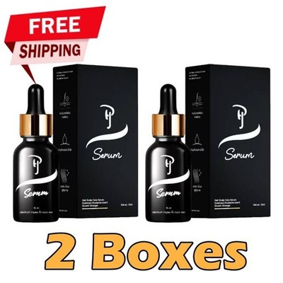 2 X PJ Serum Hair Tonic Nourish Hair Mustache Eyebrows 15 ml
