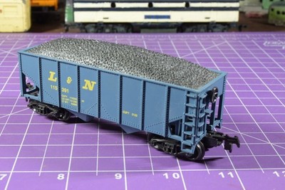 TrkRdy 30' Louisville & Nashville L&N ore car coal plastic couplers   HPR