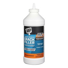 HeavyDuty Concrete Crack Filler SelfLeveling Gray 32 Oz for Concrete Repair