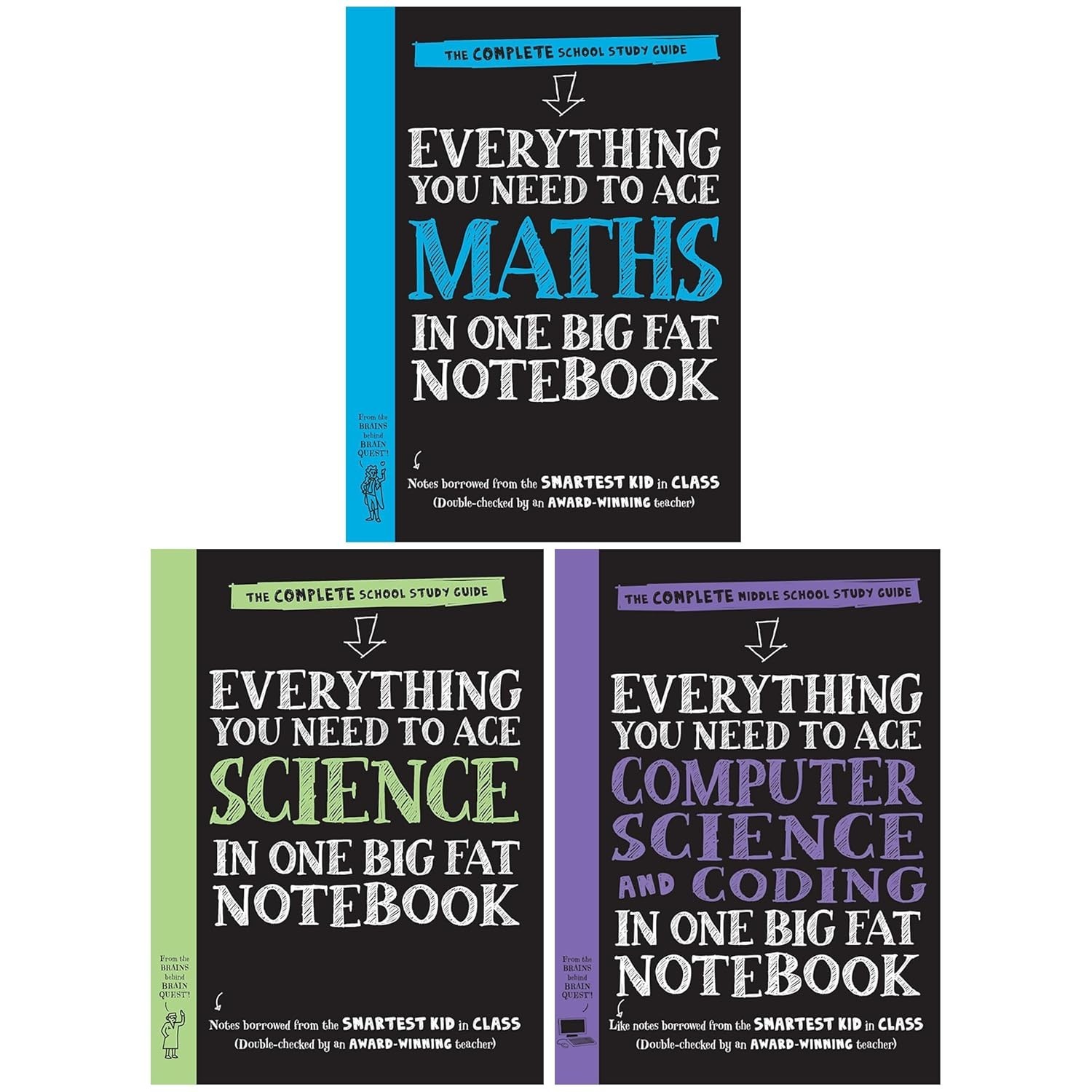 Big Fat Notebooks Series: The Complete Middle School Study Guide 3 Books Set - Image 3