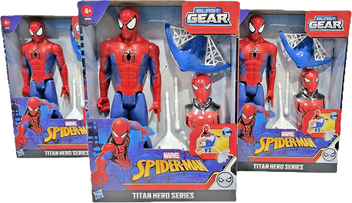 Marvel Spider-Man Titan Hero Series Blast Gear Action Figure Toy