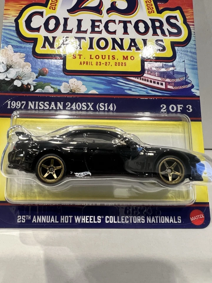 Hot Wheels - 2025 25th Nationals Convention - 1997 Nissan 240SX S14 - RLC 02593 - image 2 of 4