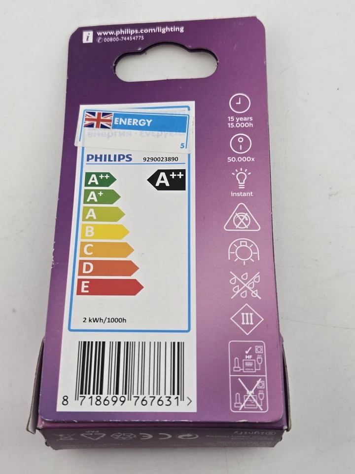 Philips LED G4 1.8W (20W Eqv) Warm White 205 Lumens 2700K Capsule Bulb – A++ - Image 4 of 4