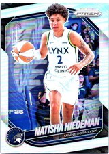 2025 Panini Prizm WNBA #53 Natisha Hiedeman Silver Prizms