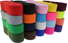 Assorted-Color Knit Elastic Band for Sewing 40 Yards 1inch-25mm 25mm Mixed