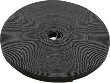 Fastening tape Cable Tie Double Side Nylon Power Wire Management 3 4Inch 1 Roll