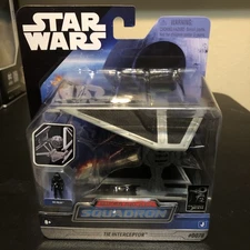 Star Wars Micro Galaxy Squadron Series 4 TIE Interceptor 0078 Jazwares
