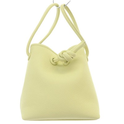 Vajic VASIC BOND MINI Handbag Leather Yellow SR Used  