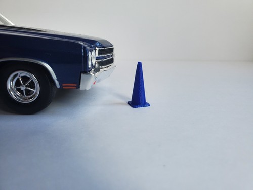 Conos de tráfico 1/24 para RC, miniatura diecast construcción de automóviles carretera peatonal - Imagen 38 de 130