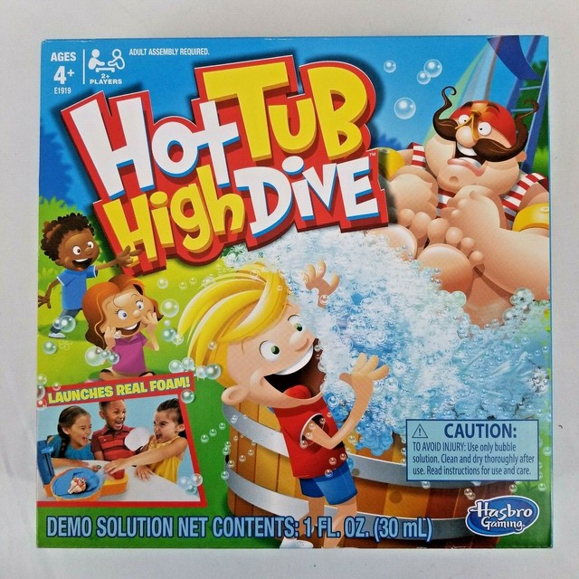 Hot Tub High Dive Board Game Hasbro Games 4+ Years Multiplayer NEW eBay