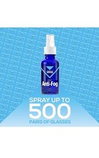 2oz Anti-Fog Spray Formula With Microfiber Cloth Glasses goggles 72hr Protection