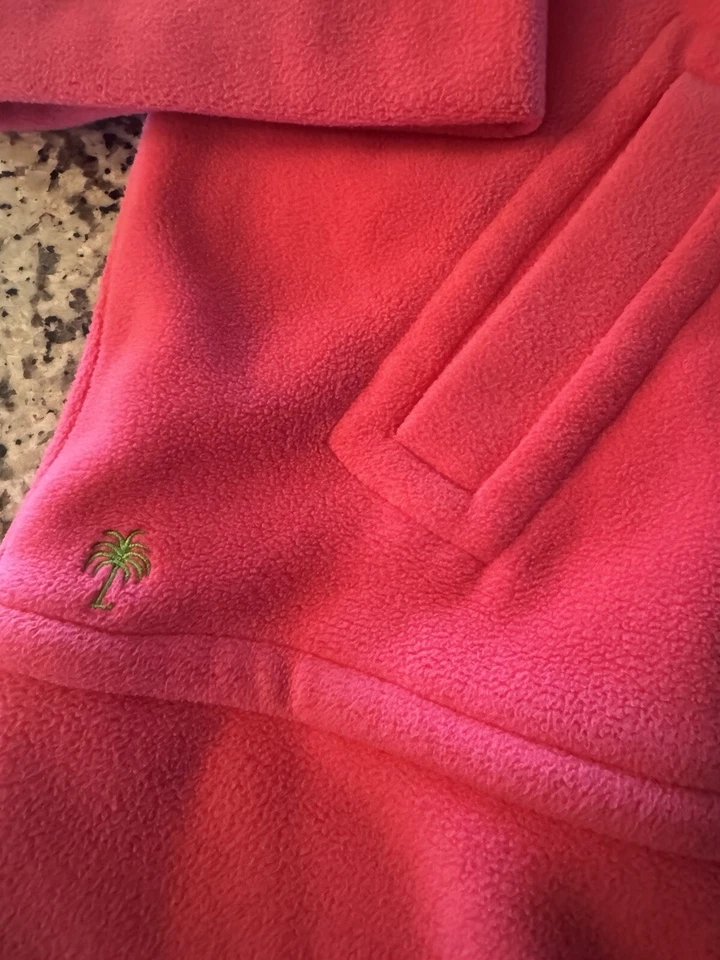 Lilly Pulitzer Women’s Small Fleece Top Pink Foto 2 de 4