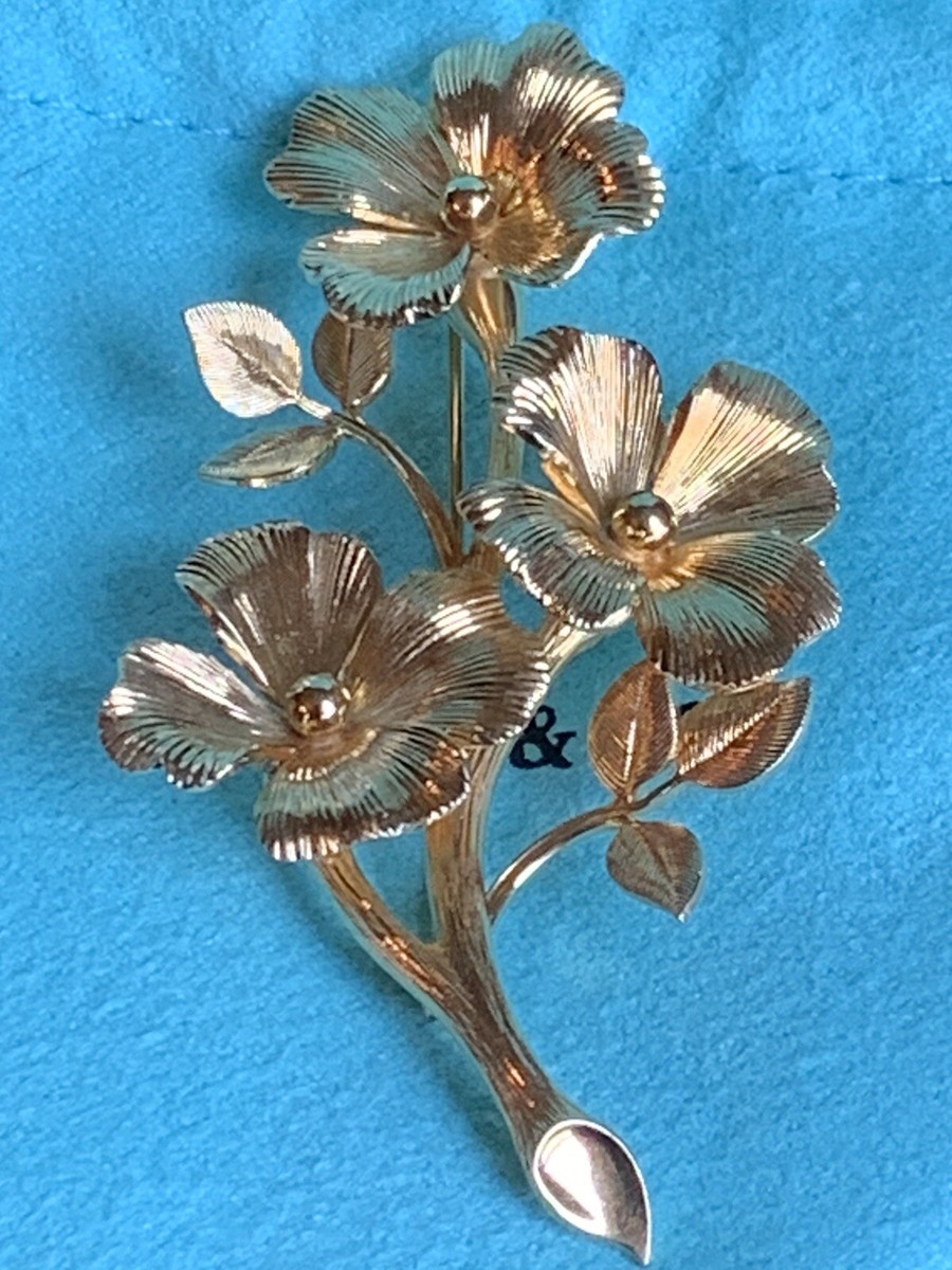 Tiffany&Co. ティファニー ドッグウッド フラワー 花 ブローチ 楽天市場】TIFFANY&Co. ティファニー フラワー ブローチ 花