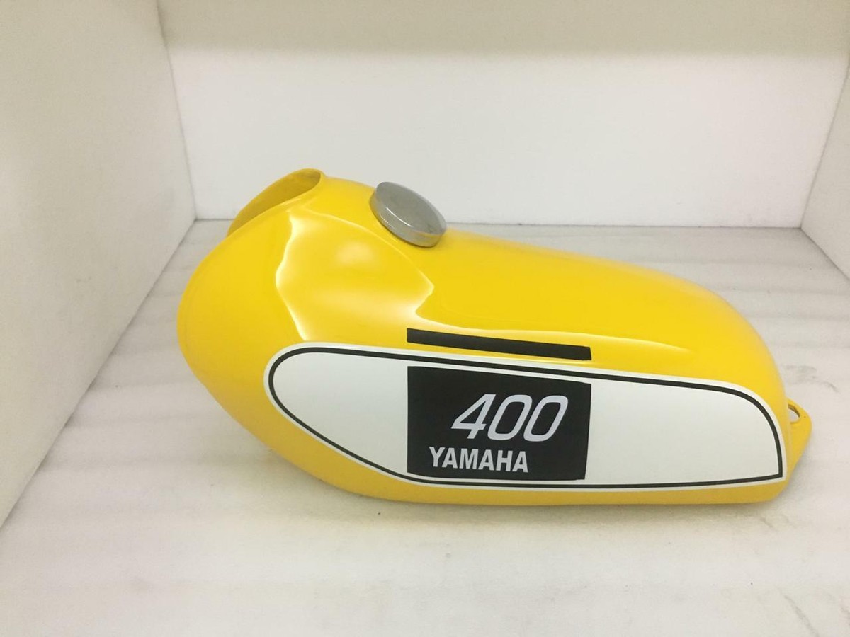 FIT FOR YAMAHA 250 DT / 400 DT Enduro, Yellow Painted Tank & CAP