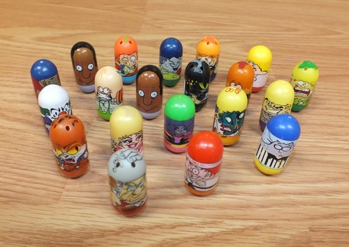 Mixed Lot Of Multi Character Moose Mighty Beanz Collectible Toys Read Ebay